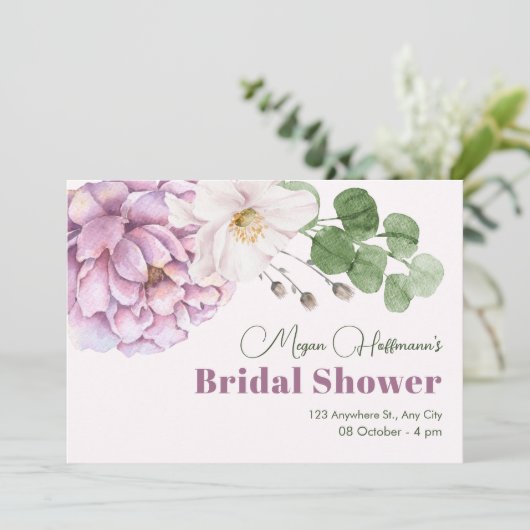 フラワー開花 招待状 (スタンド正面)