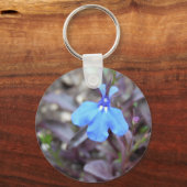 フラワー顔 キーホルダー (正面)