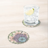 フラワー4ドードルアートコースター ペーパーコースター (インサイチュ)