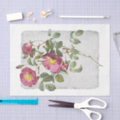 フラワー45ピンクデカッペティッシュペーパー 薄葉紙 (クラフト)