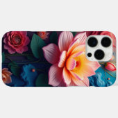 フラワー アブストラクト Case-Mate iPhoneケース (裏面 (横))