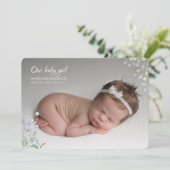 フラワー·ウィスパーズ·フォト·バース·アナウンス 招待状 (スタンド正面)