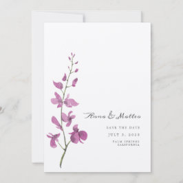 フラワー ウィーディング セーブ ザ デート セーブザデート