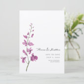 フラワー ウィーディング セーブ ザ デート セーブザデート (スタンド正面)