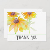 フラワー・ウォーターカラー ポストカード (正面/裏面)