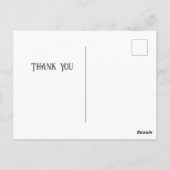 フラワー・ウォーターカラー ポストカード (裏面)