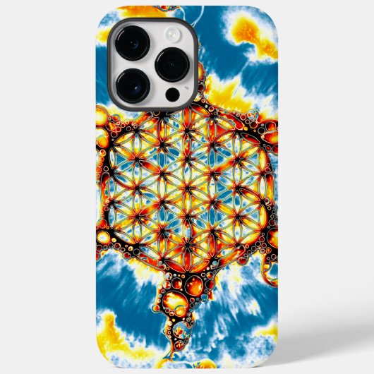 フラワー・オブ・ライフ - カラフル・ウェイズ 5 Case-Mate iPhoneケース (裏面)