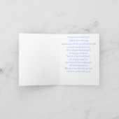 フラワー・ガールの招待 招待状 (内部)