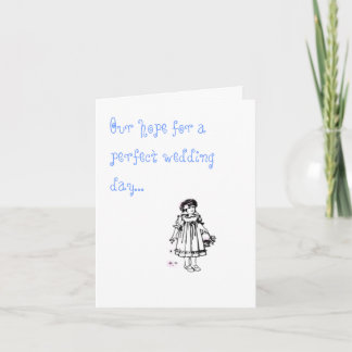 フラワー・ガールの招待 招待状