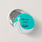 フラワー・ガールの眼識 缶バッジ (正面&裏面)