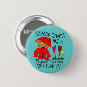 フラワー・ガール 缶バッジ (正面&裏面)