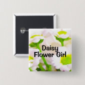 フラワー・ガール 缶バッジ (正面&裏面)