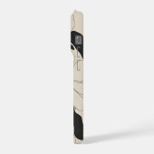 フラワー スマホケース - ミニマルな自己愛 iPhoneケース (左側面)