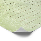 フラワー ツリー プリント  クエーカー 結婚証明書 (角)