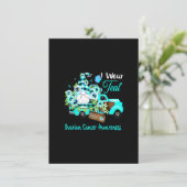 フラワー・ノーム・サバイバー　卵巣がん啓発 招待状 (スタンド正面)