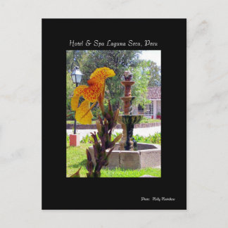 フラワー&ファウンテンホテル&スパラグーナセカペルー ポストカード