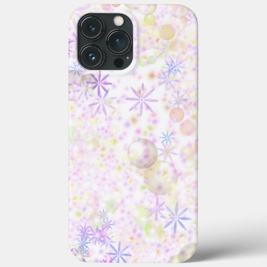 フラワー プリント iPhone カー Case-Mate iPhoneケース (裏面)