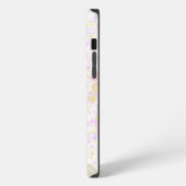 フラワー プリント iPhone カー iPhoneケース (左側面)