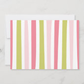 フラワー リース セーブ・ザ・デート カード (裏面)