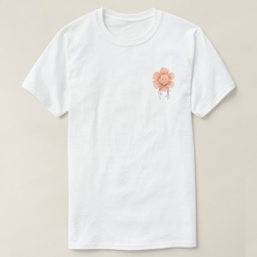 フラワー・ヴァンス Tシャツ (デザイン正面)