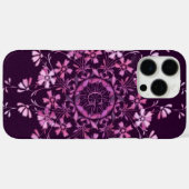 フラワー ヴィンテージ エレメント モノグラム iPhoneケース Case-Mate iPhoneケース (裏面 (横))
