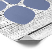 フラワー - 250 署名 ゲストブック 代替 プリント (角)