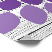 フラワー – 50シグネチャーゲストブック代替プリント ポスター (角)