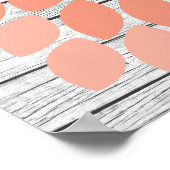 フラワー – 75シグネチャーゲストブック代替プリント ポスター (角)