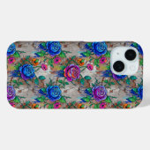 フラワーiPhoneケース Case-Mate iPhoneケース (裏面 (横))