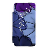 フラワーiPhoneケース Incipio iPhoneウォレットケース (フォリオ 正面)