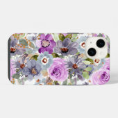 フラワーiPhoneケース iPhoneケース (裏面横)