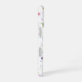 フラワーiPhoneケース iPhone 16ケース (右側面)