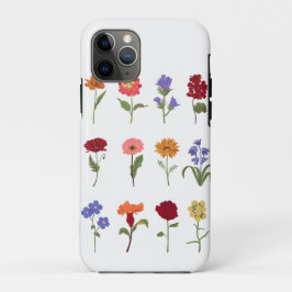 フラワーiPhone 11 Proケース| オーダーメイドフォンケース iPhone 11 Proケース