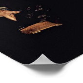 フランのHals - Wife of Pieter Jacobsz ポスター (角)