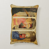 フランアンジェリコ受胎告知ルネッサンスファインアート アクセントクッション (裏面(縦))