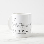 フランカペプチド名mug コーヒーマグカップ (正面左)