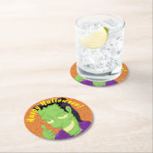 フランカンコールハロウィーンコースター ラウンドペーパーコースター (インサイチュ)