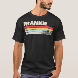 フランキパーソナライズされたー・ネームレトロヴィンテージ70s 80s 90 tシャツ