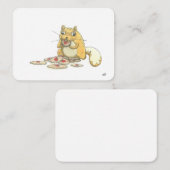 フランキリーによるバレンタインデーのラッコ ノートカード (正面/裏面)