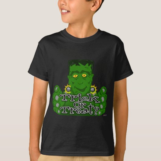 フランキーのトリックか治療か? Tシャツ (正面)