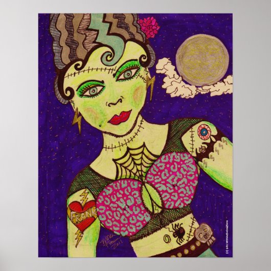 フランキーの人形 ポスター (正面)