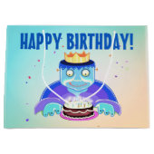 フランキーの誕生日!大抱き枕 ラージペーパーバッグ (正面)