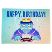 フランキーの誕生日!大抱き枕 ラージペーパーバッグ (裏面)