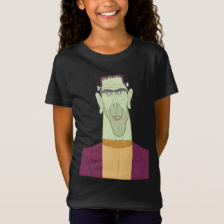フランキーは生きている!モダンなカートゥーンのハロウィンモンスター Tシャツ