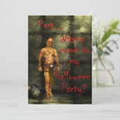 フランキーズハロウィーン招待状 招待状 (スタンド正面)