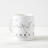 フランキーペプチド名mug コーヒーマグカップ (正面左)