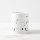 フランキーペプチド名mug コーヒーマグカップ (中央)