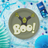 フランキーモンスタースーパーヒーローフランケンシュタインハロウィーン ペーパープレート (パーティー)