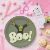 フランキーモンスタースーパーヒーローフランケンシュタインハロウィーン ペーパープレート (パーティー)