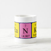 フランキー周期表名mag コーヒーマグカップ (中央)
